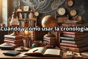 Cuándo y cómo usar la cronología